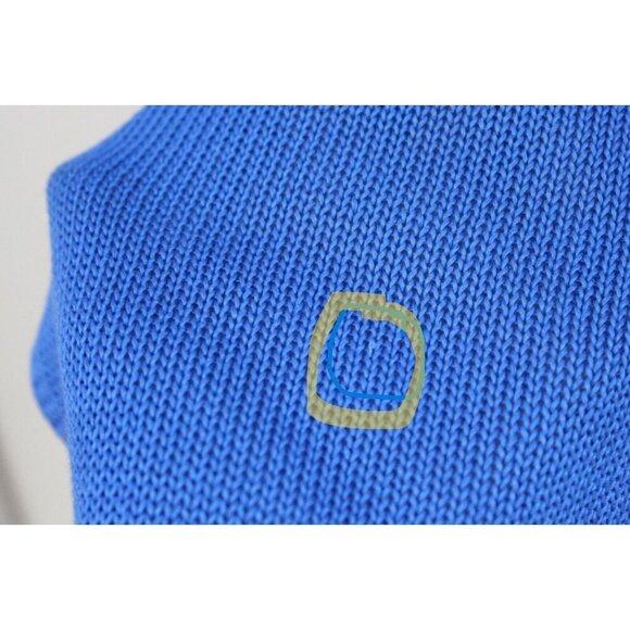 Talbots Sweater Size Small Gradient Blue Sweater Long Sleeve Pullover Tencel - Picture 5 of 7